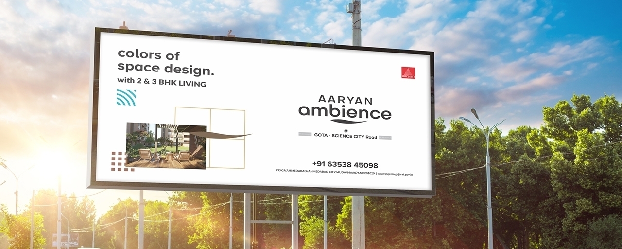 Aaryan Ambience Reveal Hoarding