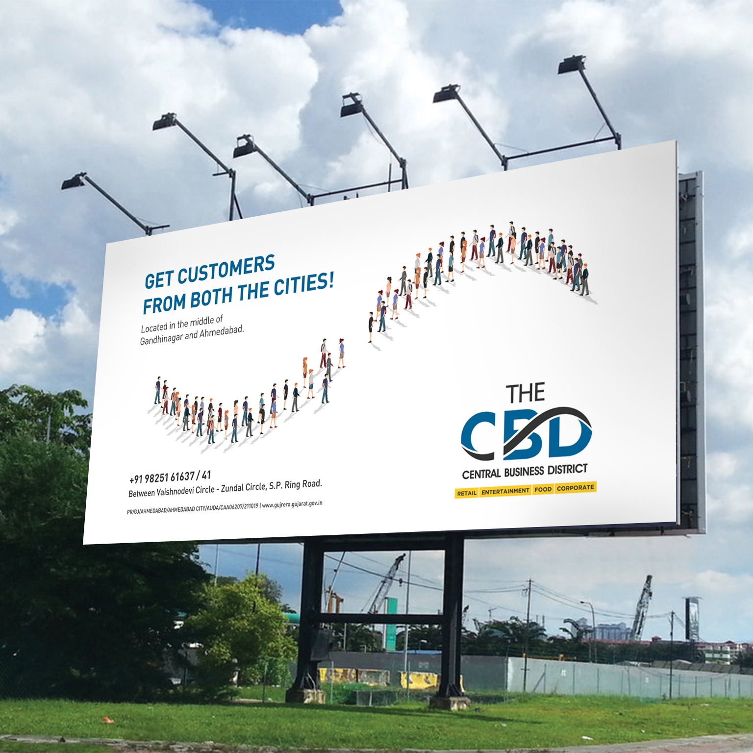 CBD Campaign Hoarding