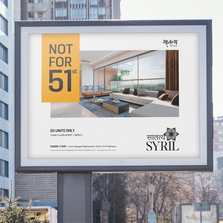 Satatya Syril Hoarding