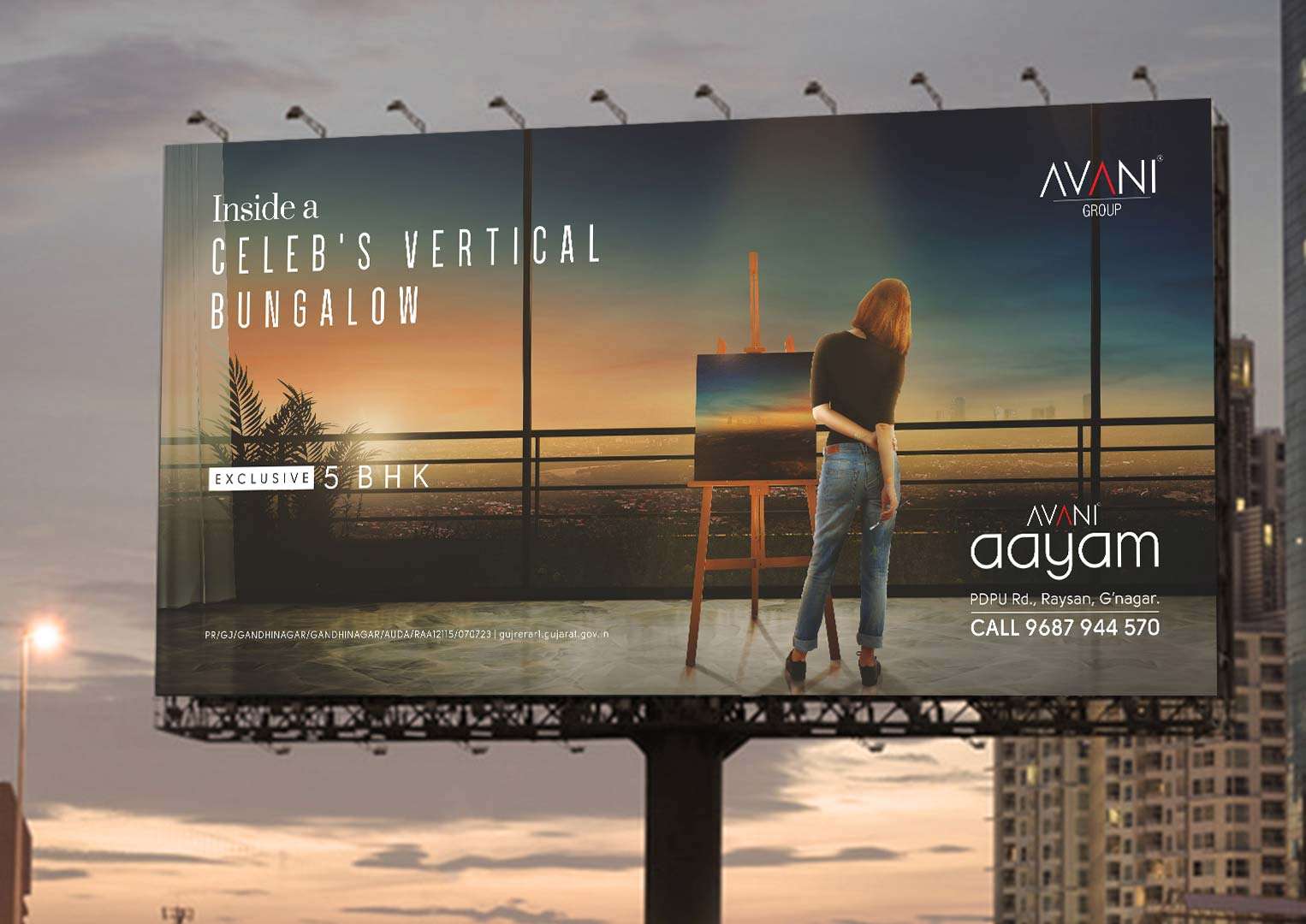 Avani Ayam Billboard