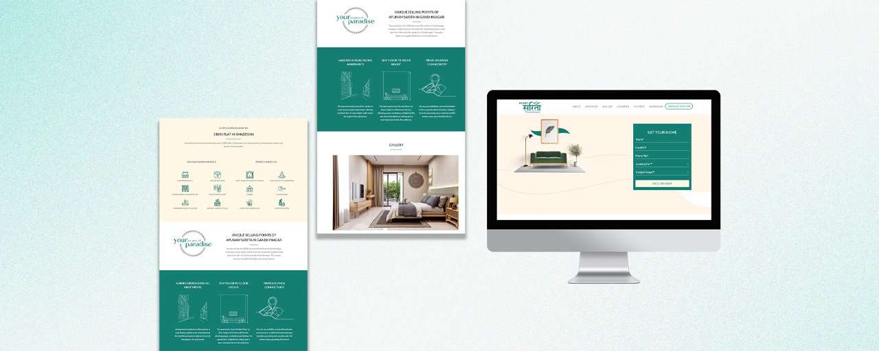 Ayunam Sarita Landing Page